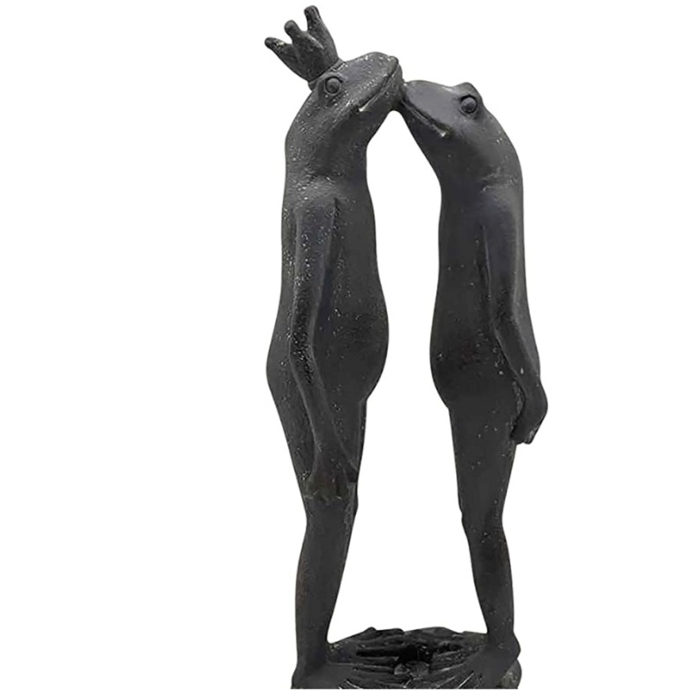 Sagebrook Home Resin, Kissing Frogs, Black, 6 x 5 x 16, (15967)
Resin